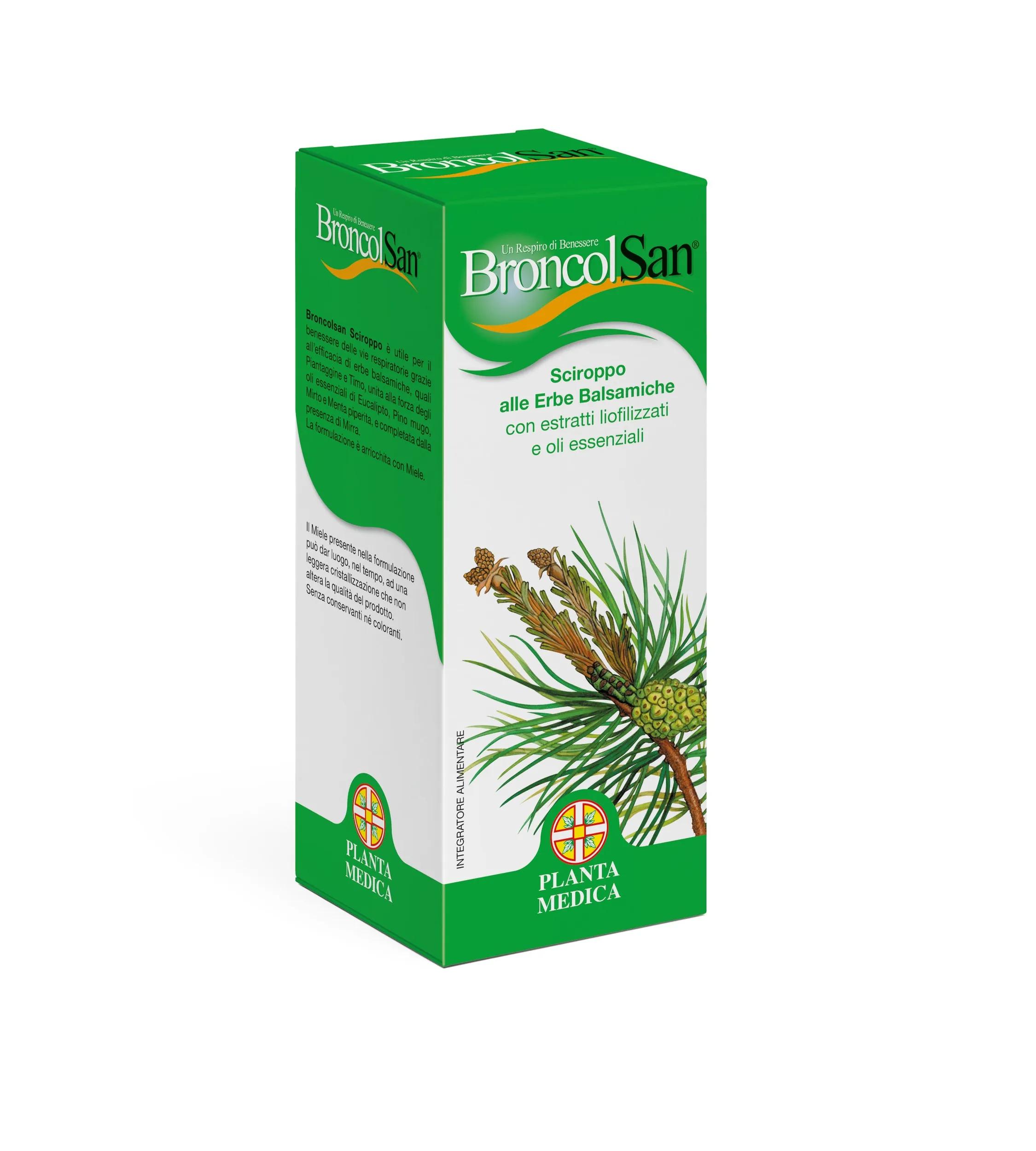 Broncolsan Sciroppo Balsamico Integratore Vie Respiratorie 200 g