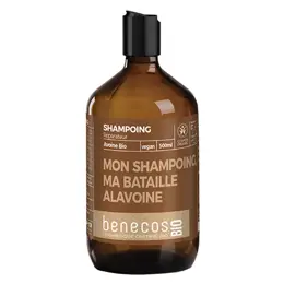 Benecos Shampoing Réparateur Avoine Bio 500ml