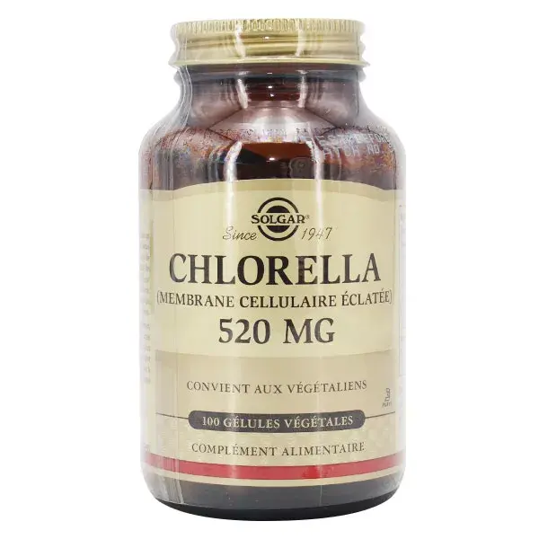 Solgar Chlorella 100 gélules végétales