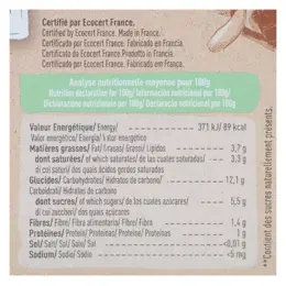 Babybio Desserts Végétaux Gourde Brassé Lait de Coco Pomme Poire +6m Bio 4 x 85g