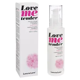 Love To Love Huile de Massage Chauffante et Gourmande Barbe à Papa 100ml