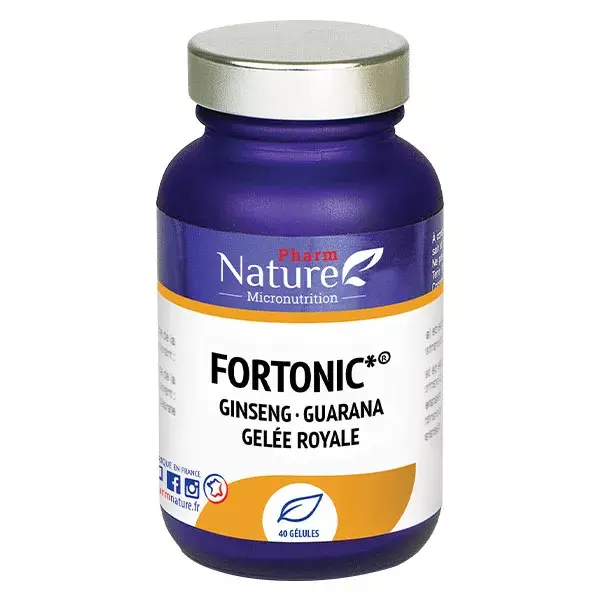 Pharm Nature Micronutrition Fortonic 40 gélules