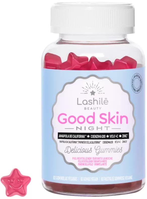 Lashilé Good Skin Night 60 Veganistische Gummies