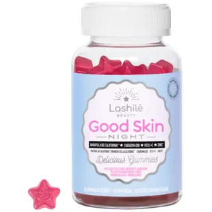 Lashilé Good Skin Night 60 Vegan Gummies