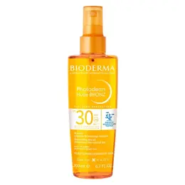 Bioderma Photoderm Bronz Huile Sèche Solaire Bronzage Intense SPF30 200ml