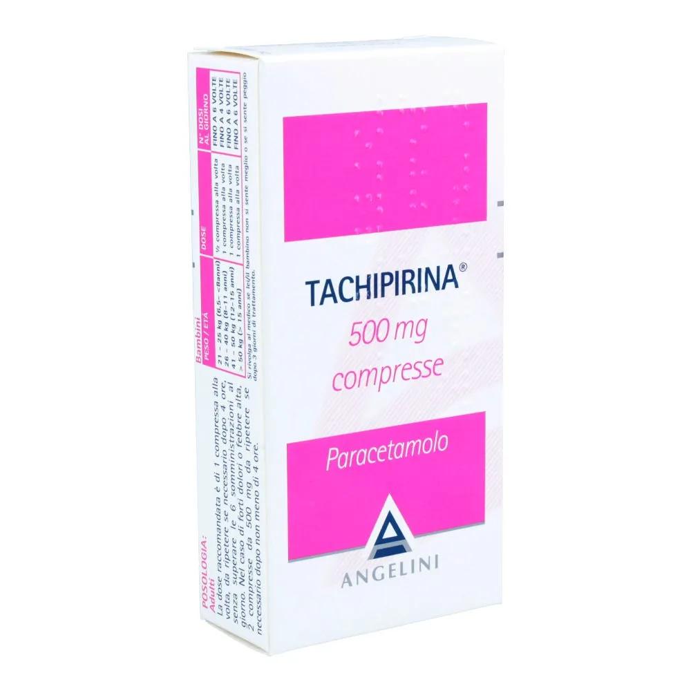 Tachipirina 500 mg Paracetamolo Antipiretico Analgesico 20 Compresse