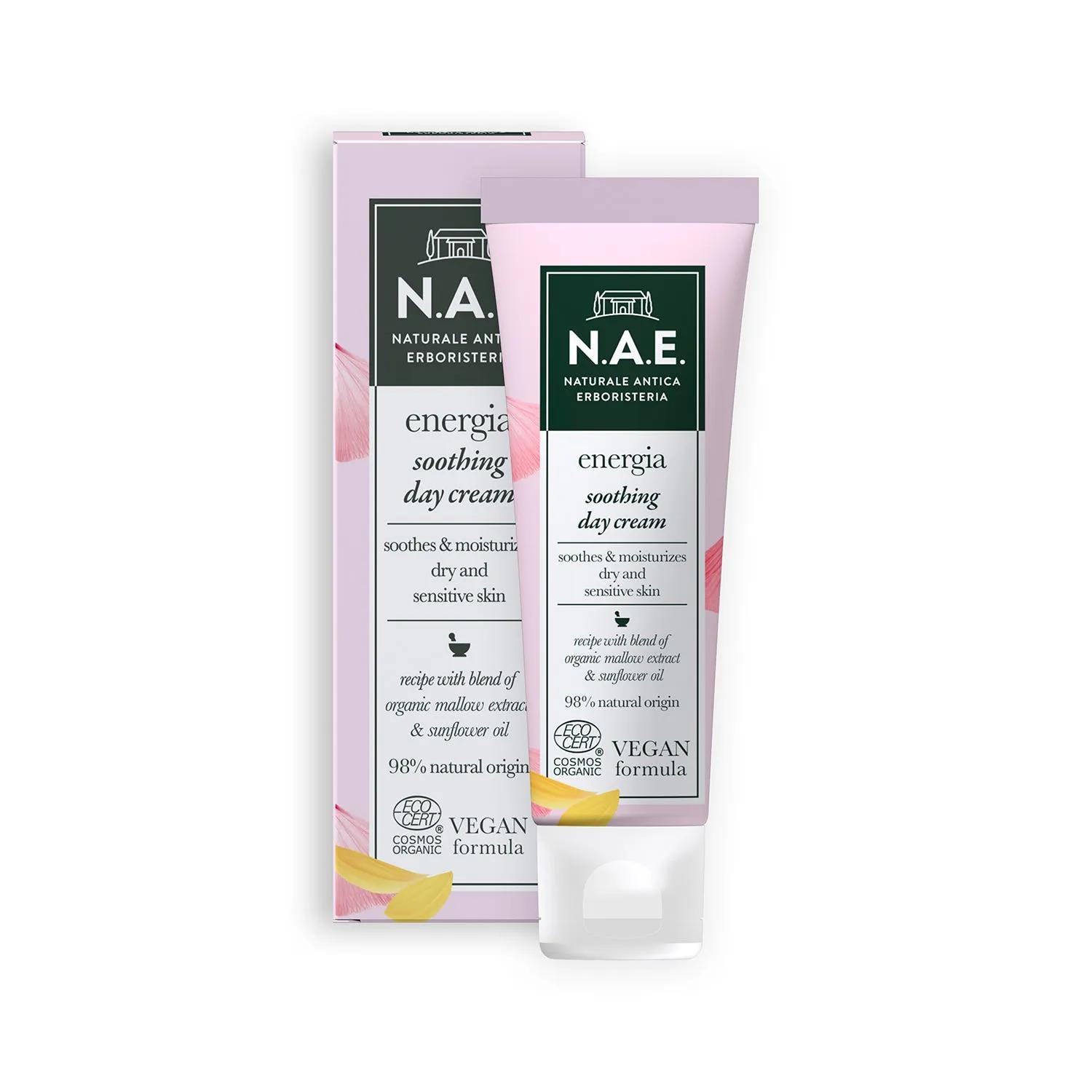 NAE Energia Crema Giorno Lenitiva Pelle Secca 50 ml