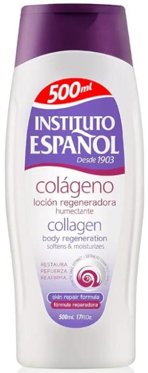 Lotion Régénérante Hydratante au Collagène de l'Institut Espagnol 500 ml