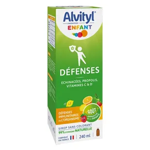 Alvityl Sciroppo Echinacee, Propolis, Vitamine C & D a partire da 3 anni 240 ml