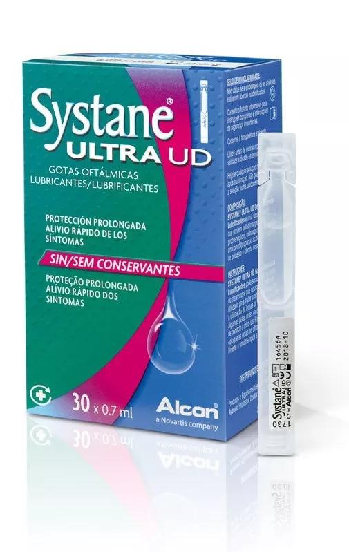 Alcom Systane Ultra UD gotas Oftálmicas 30 monodoses