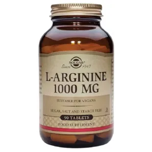 Solgar L-arginine 00 mg 90 tablets