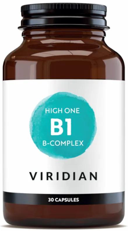 Viridian High One B1 B-Complex 30 Plantaardige capsules