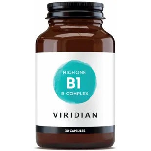Viridian High One B1 B-Complex 30 Vegetable Capsules