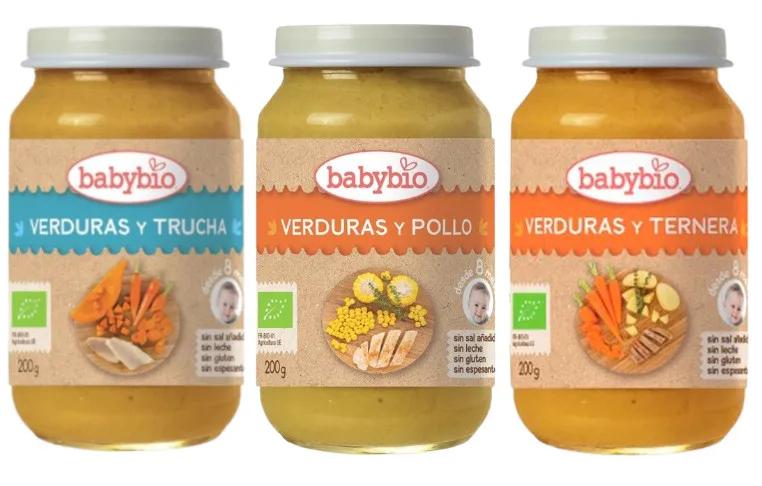 Babybio Menu Gezouten Potten +8m 3x200 gr