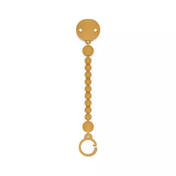 Suavinex Clip Chupete Silicona Color Essence Mostaza