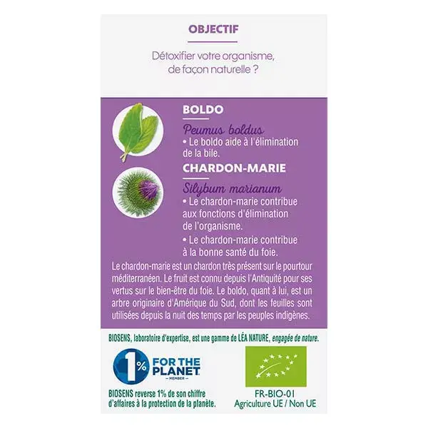 Biosens Detox Fegato Bio 45 capsule vegetali
