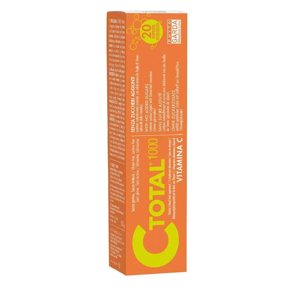 Phyto Garda C Total 1000 Vitamina C 20 Compresse Effervescenti