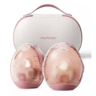 Momcozy Air1 Portable Double Breast Pump, Maroon