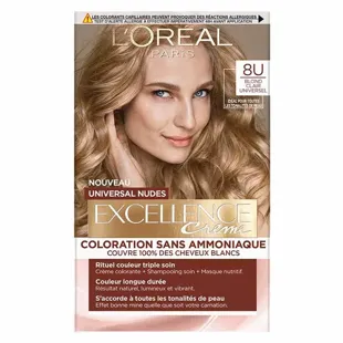 L'Oréal Paris Excellence Universal Nudes Crema Colorante N. 8 Biondo Chiaro