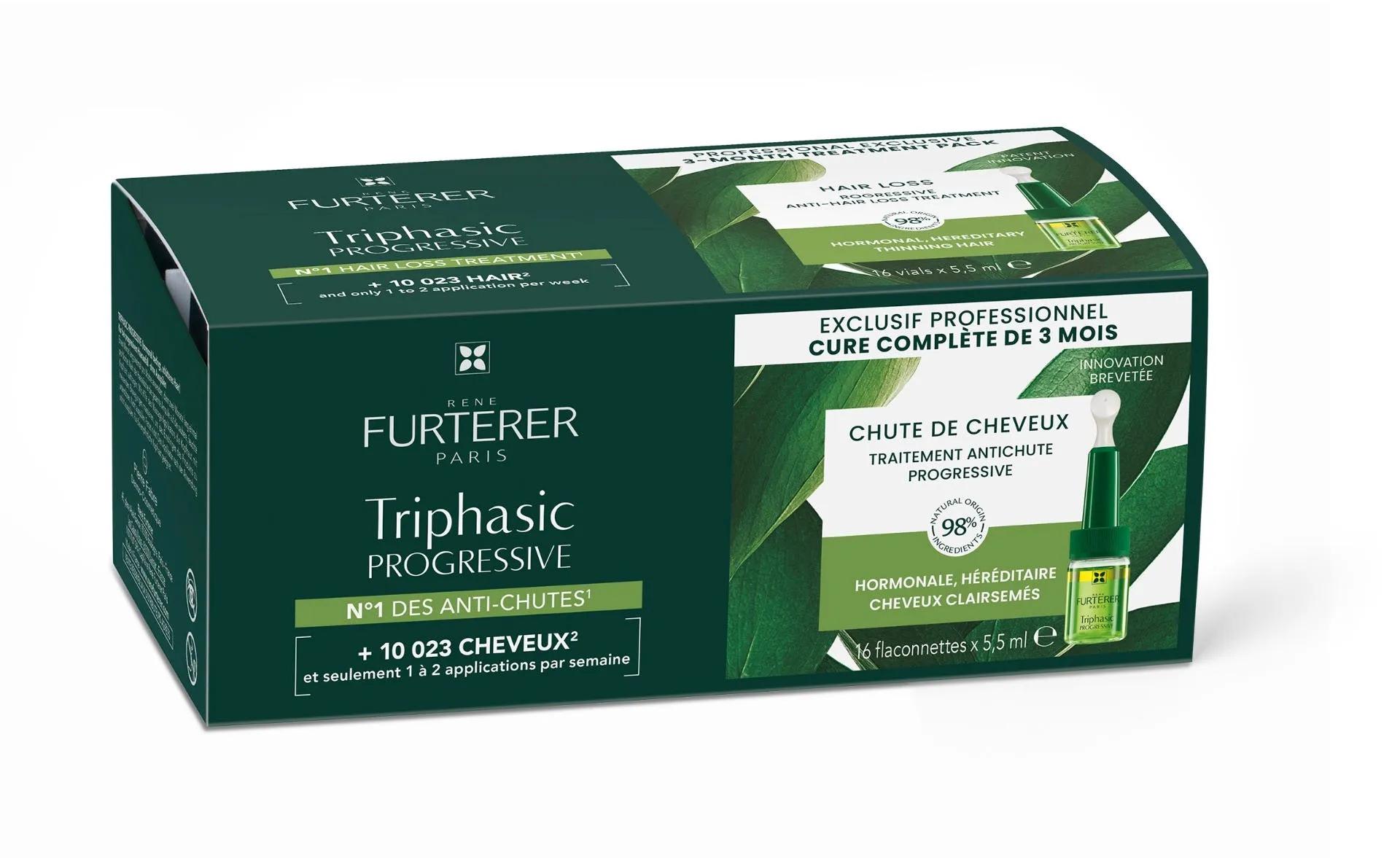 Renè Fuerterer Triphasic Progressive Coffret DUO Trattamento Contro La Caduta Dei Capelli 2x8 Flaconi