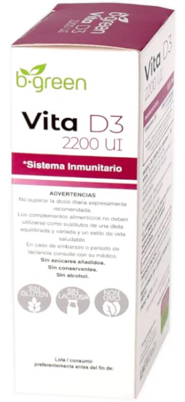 b-green Vitamine D3 2200 UI 50 ml