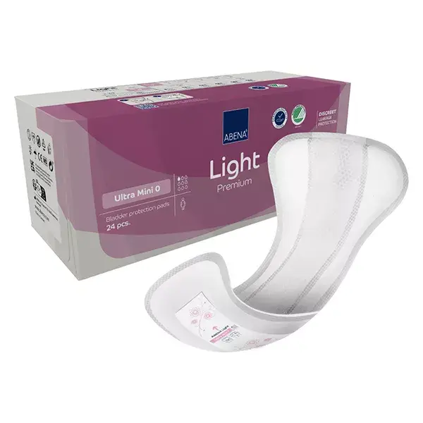 Abena Frantex Light Premium Adhesive Protection Ultra Mini Size 0 24 units