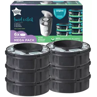 Tommee Tippee Recambios Contenedor Pañales Sangenic Twist&Click 6 Uds