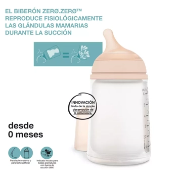 Suavinex Biberón Anticólico Lactancia Mixta Flujo Medio 270 ml - Atida