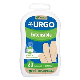 Urgo Premiers Soins Extensible Compresse Anti-Adhérente 60 pansements