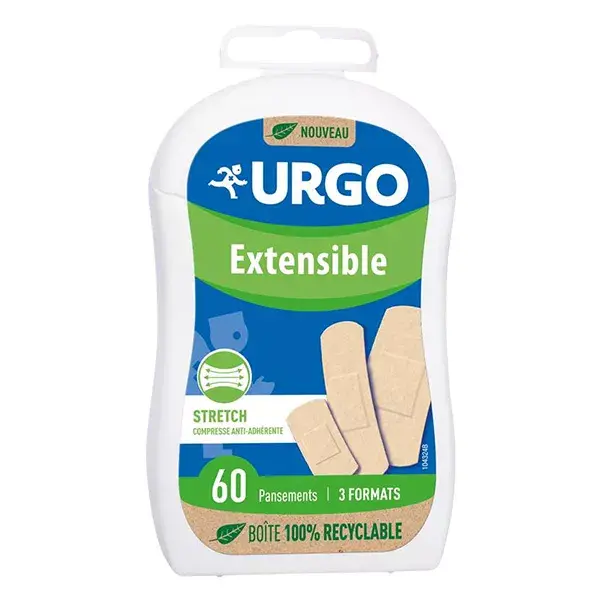 Urgo First Aid Extensible Anti-Adhesion Compress 60 dressings