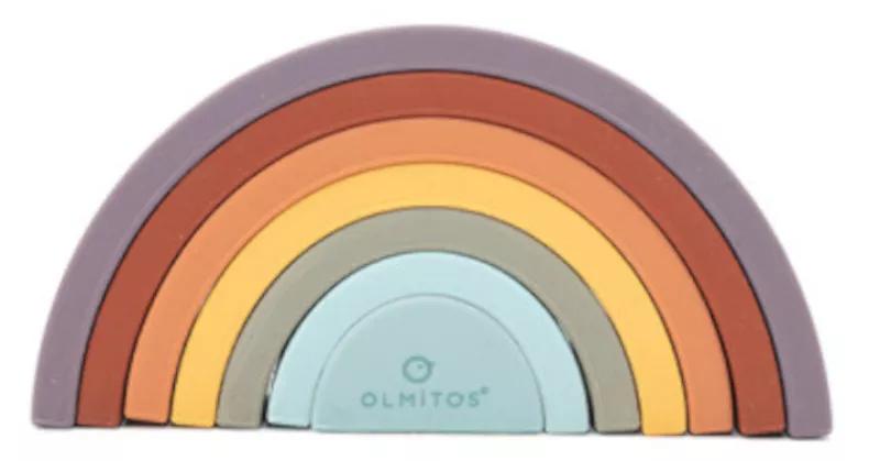 Olmitos Arcoiris Empilhável de Silicone