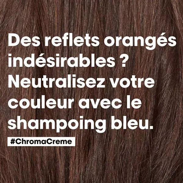 L'Oréal Professionnel Serie Expert Chroma Crème Shampoing Bleu Crème Neutralisante Reflets Oranges 300ml