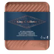 Gillette King Pack Máquina Barbear pescoço + gel de Barbear + Caixa