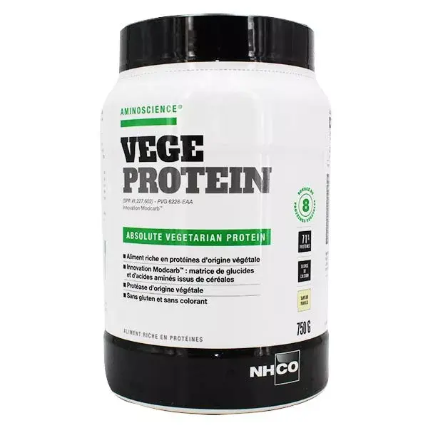 NHCO Vege Protein Protéine Végétale Vanille 750g