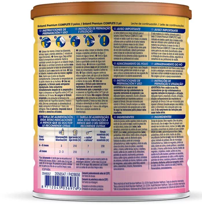 Enfamil 2 Premium Complete 800 gr