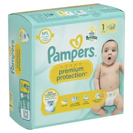 Pampers Couches Premium Protection T1 (2-5 Kg)