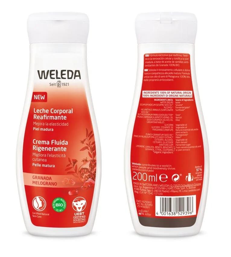 Weleda Crema Fluida Melograno Rigenerante 200 ml