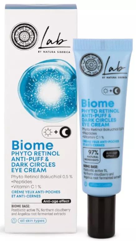 Natura Siberica Lab Biome Fitoretinol Contour des Yeux 30 ml