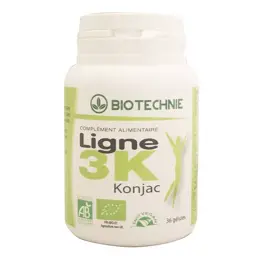 Biotechnie Ligne 3K Konjac Bio 36 gélules