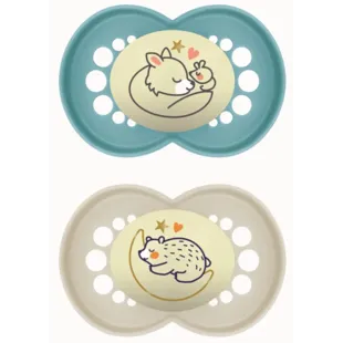 Chupeta MAM Original Night Neutra Mate +6m 2 peças