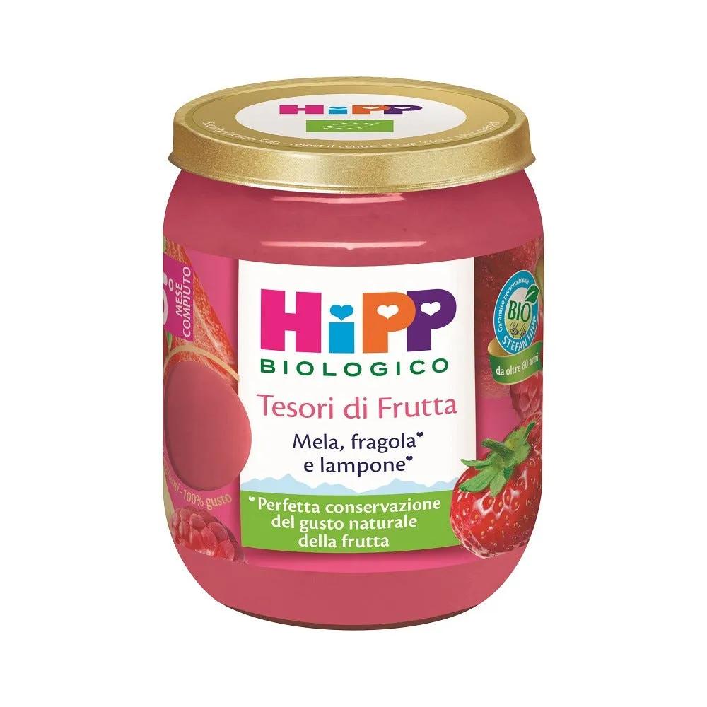 Hipp Tesori Mela, Fragola E Lampone 160 G