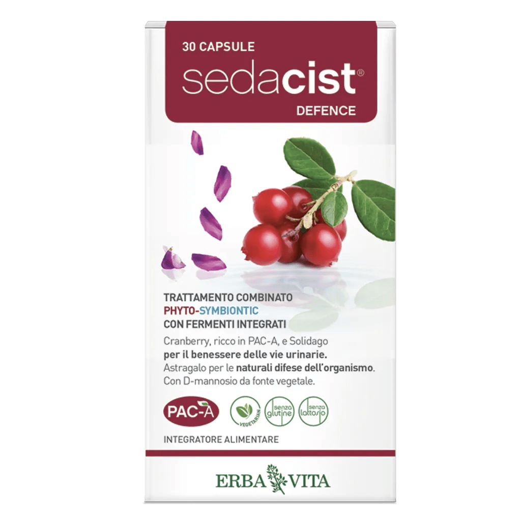 Erba Vita Sedacist Defence Integratore Vie urinarie 15+15 Capsule