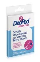 DeoPed Protection Cerotti Idrocolloidali Vesciche Retro Tallone Taglia Piccola 5 Pezzi