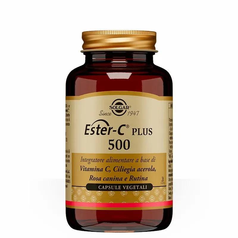 Solgar Ester C Plus 500 Integratore Vitamina C 100 Capsule Vegetali