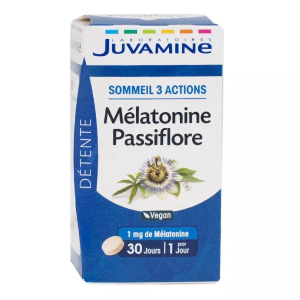 Juvamine Relax Sonno 3 Azioni Melatonina Passiflora 30 compresse