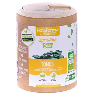 Nat & Form Eco Responsable Spirulina 200 compresse