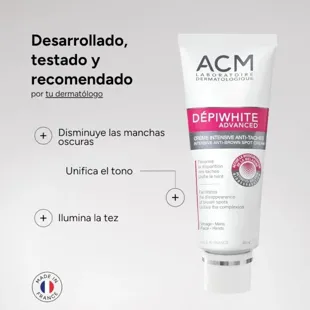 Lighting Depiwhite advanced ACM 40 ml of cream, skin