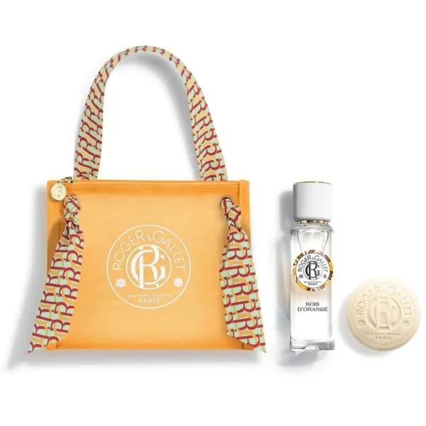 Roger & Gallet Cofanetto Bois d'Orange Acqua Profumata 30ml + Sapone Benefico Bois D'Orange 50gr + Trousse in Regalo