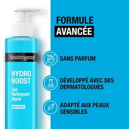 Neutrogena Aqua-Gel Nettoyant Hydro Boost Sans Parfum 200 ml