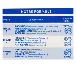 Superdiet Protocole Détox 30 ampoules